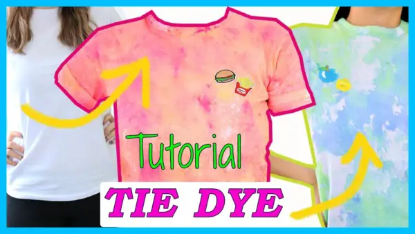 ¿Cómo hacer Tie Dye con pintura acrílica?  Los 6 mejores métodos e instrucciones