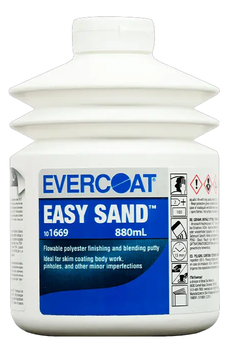 ¿Por qué Easy Sand no es adecuado como capa fina?
