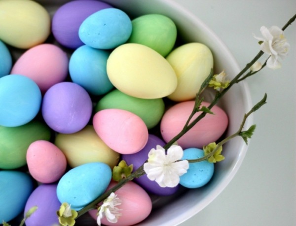 ¿Puedes comer huevos de Pascua pintados con acrílico?