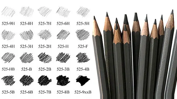 ¿Qué tipo de lápiz es mejor para dibujar?