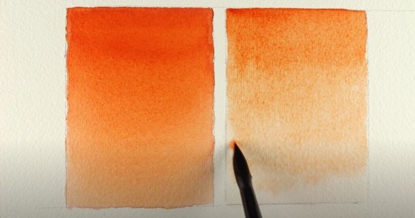 ¿Se puede pintar en ambos lados del papel de acuarela?